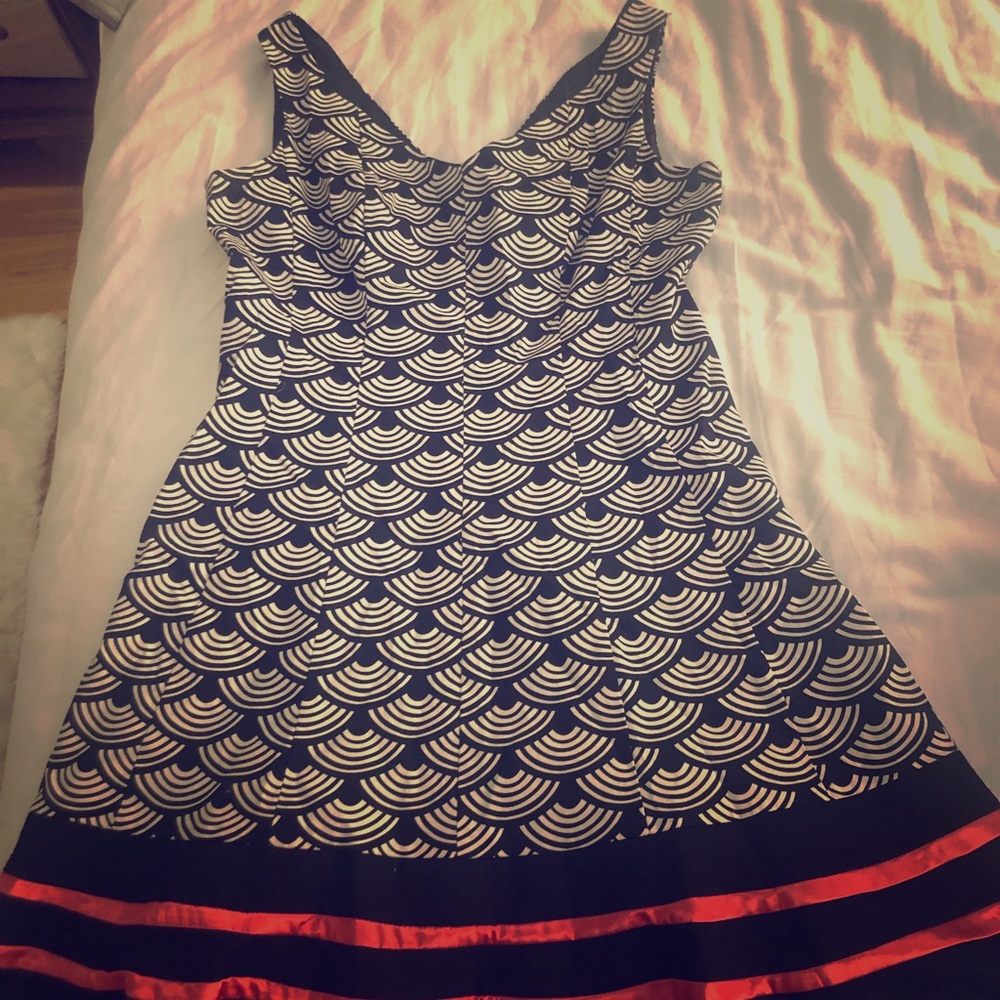 Two patterned sundresses